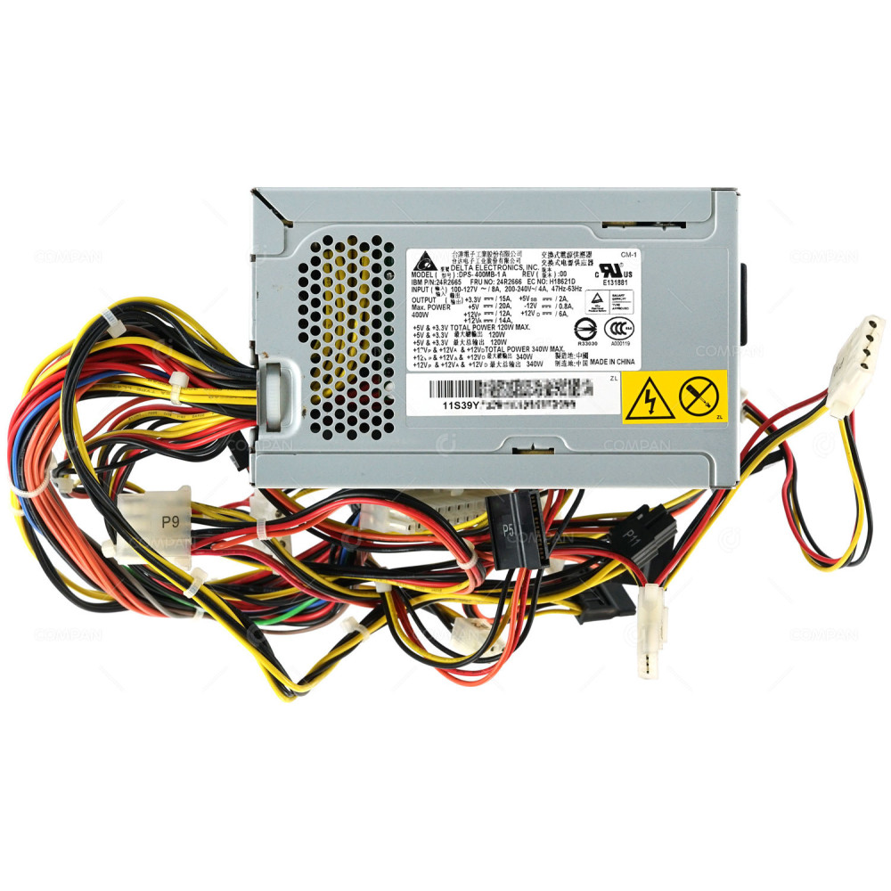 24R2665  IBM POWER SUPPLY 400W FOR X206M